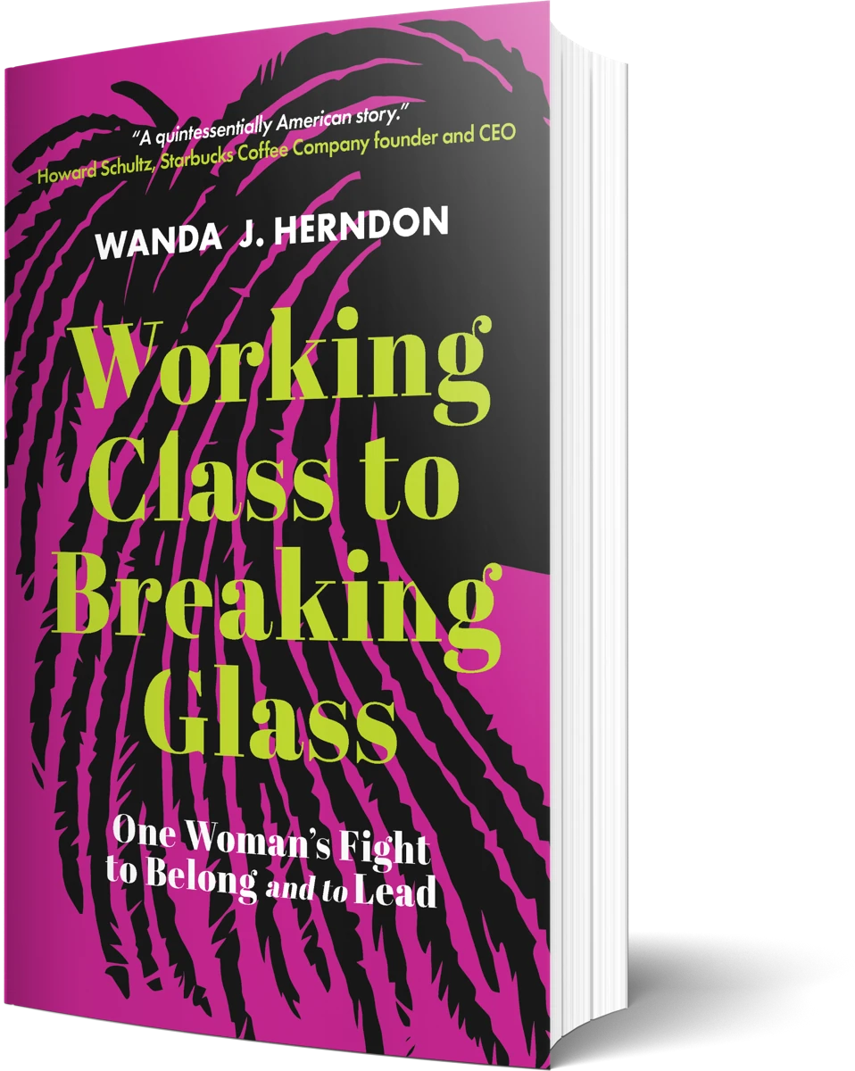 Working Class to Breaking Glass book cover, Wanda J. Herndon